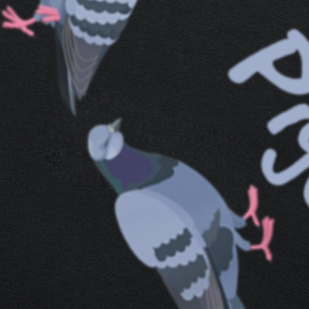 Pigeon Pigeoff Bird Birdwatcher Birdwatching T-shirt Cute Funny Graphic T-shirt Men Tshirt Cotton Loose Oversized T Shirt 123