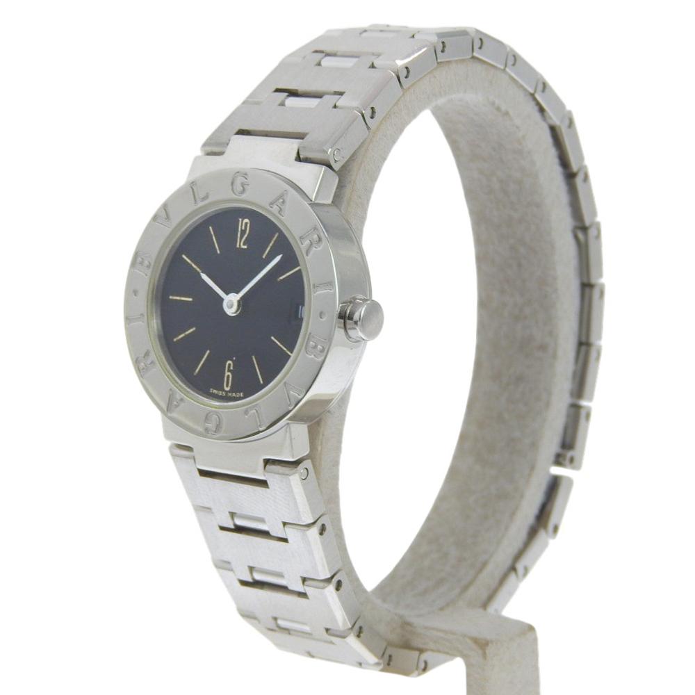 Bvlgari Bvlgari Bvlgari Watches BB23Stainless Steel blackDial Stainless Steel Quartz Analog Display Women Used