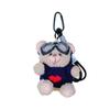 Dopamine Bear Plush Pendant With Cotton Filling For Backpack And Gift Use