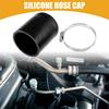 Partuto 1 Set 65mm 2.56" ID Silicone Hose Cap Intake Vacuum Hose End Plug