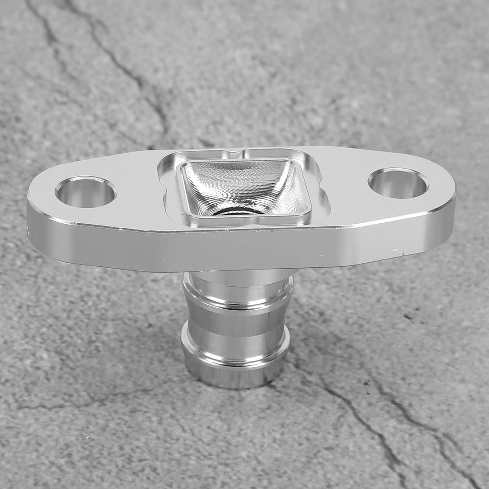 18mm Billet Turbo Oil Drain Return Flange Adapter for T3 T4 T3T4 T70 T04E Turbine