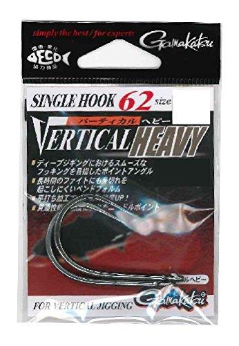 Gamakatsu Single Hook 62 Vertical Heavy 6/0 No. 2 67506