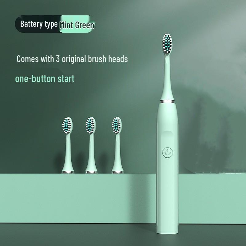 

Набір розумних електричних зубних щіток з бездротовою зарядкою для пар Includes 1 Brush Head