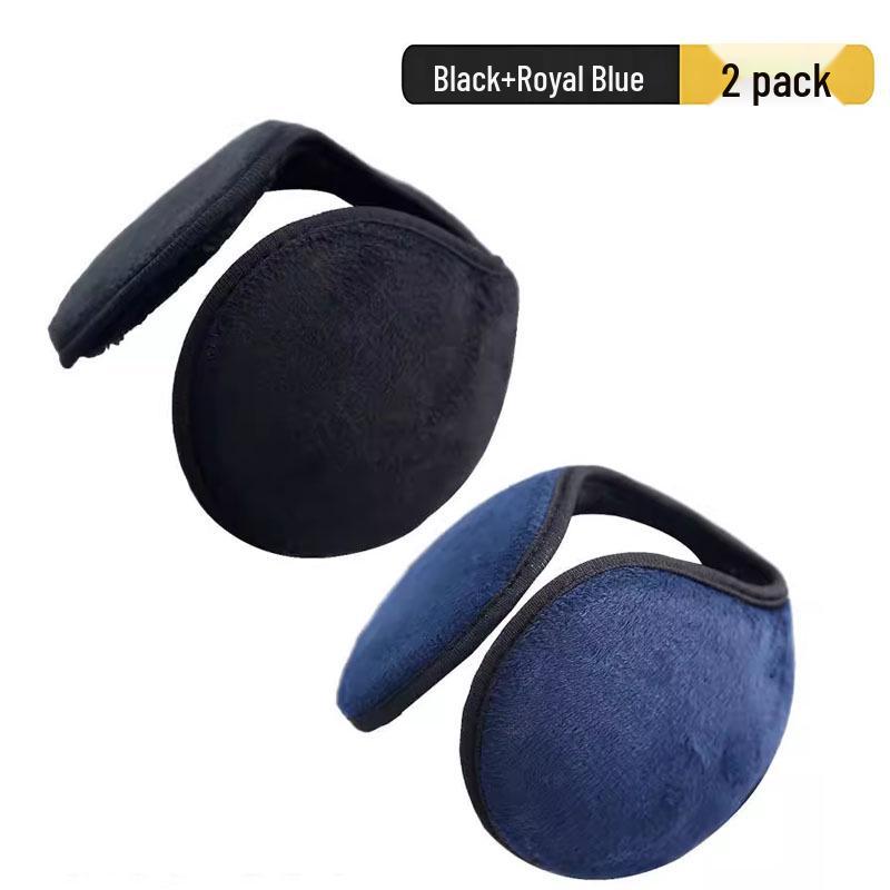 Unisex Fleece-Lined Winter Ear Muffs for Adults - Warm Ear Protection and Covers