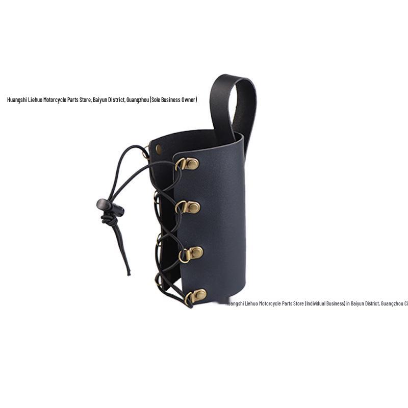 Mountain & Commute Bike PU Leather Insulated Water Bottle Holder