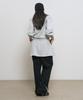 General Idea Boat Neck Sweatshirt Dress [Melange Grey] / Gf2Lop509