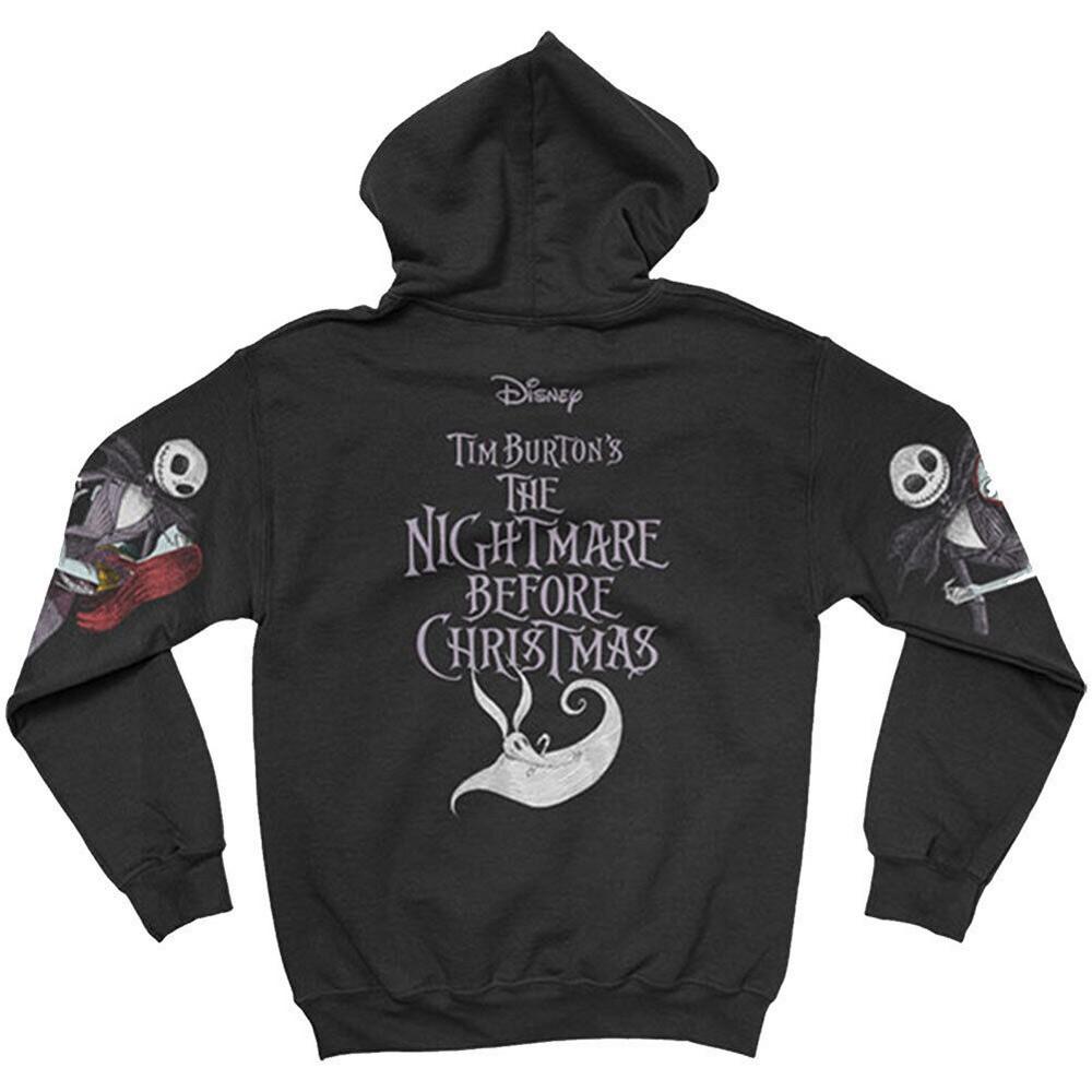 Nightmare Before Christmas Unisex-Kapuzenpullover Jack und Sally für Erwachsene