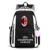3 Piece School Backpack Set for Students Large Capacity Oxford Cloth Schoolbag with Shoulder Strap and Pencil Case