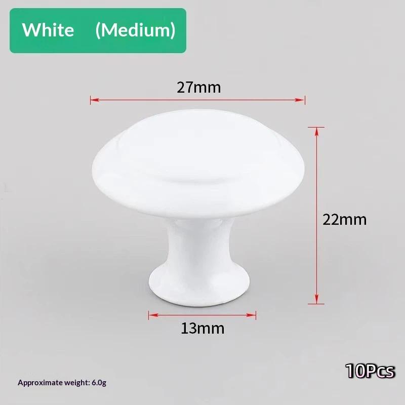 Stainless Cabinet Door Knobs Single Hole Handle Dresser Pull Handles 23Mm-30Mm With Screw Drawer Knobs Hardware Accessory