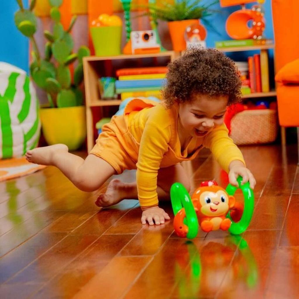 Musical Toy Bright Starts Little Roll & Glow Monkey