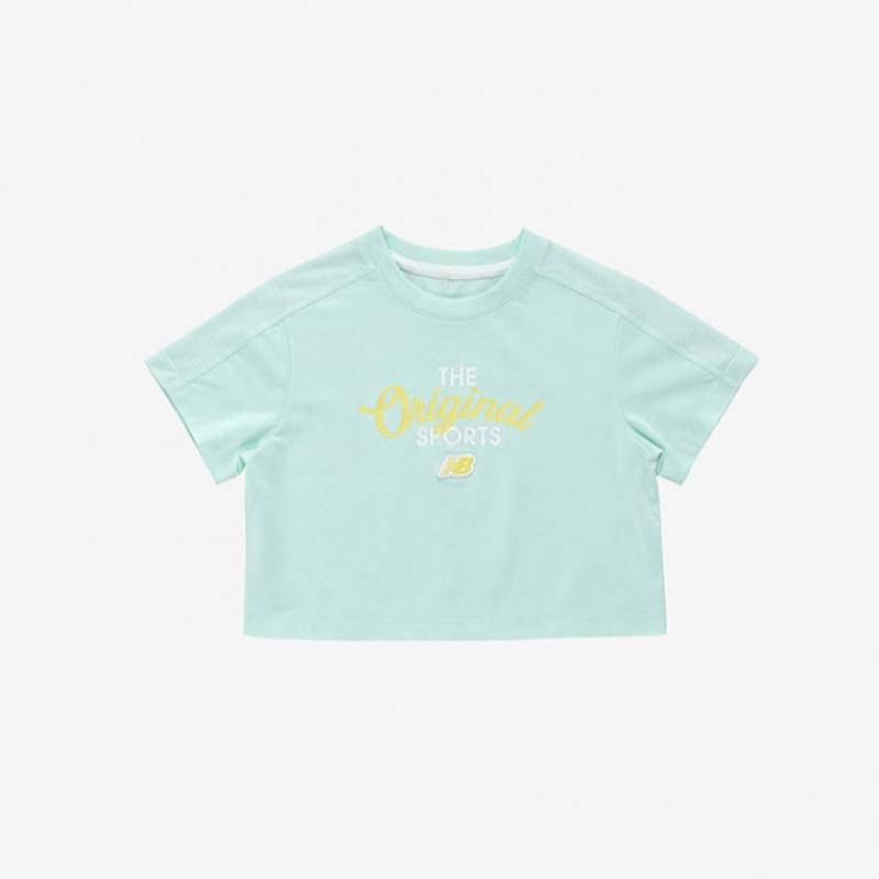 New Balance Kids Nbgc Short Sleeve Crop Pleated Skirt Set Nk9ye2806g 84