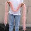 2M Turkey Marabou Feather Boa 11-50g for Scarf Clothing Christmas tree Decor Shawl Craft Costume Wedding Dress Plume Accessories