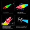 Shrimp 80mm 7g Squid Jig with Sound Beads Horizontal Artificial Calamar Wood Shrimp Webfoot Slow Sinking Lure Sea Fishing