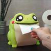 Frodrick The Frog Toilet Paper Dispenser 3D Printed Toilet Paper Holder Tissue Storage Rack Frog Flip Belly Towel Roll Holder