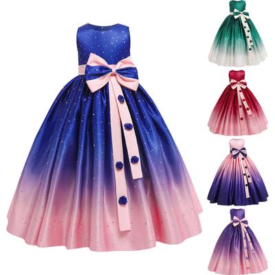 Dievčenské Princeznovské Šaty, Detské Šaty, Kvetinové Dievčenské Svadobné Šaty, Šaty, Vystúpenia