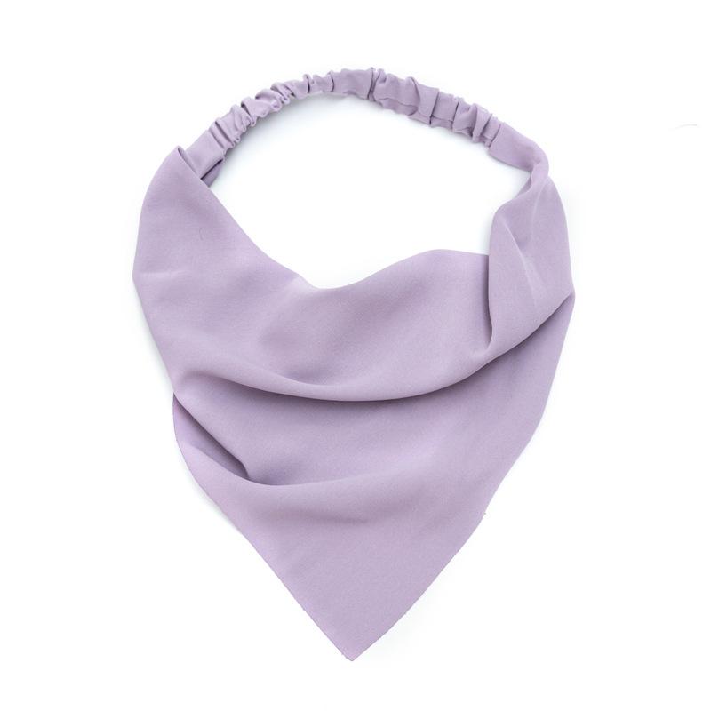 New Style Headscarf Hair Accessory - Elastic Band with Great Versatility - Women's Triangular Scarf Accessory for Hair Decoration