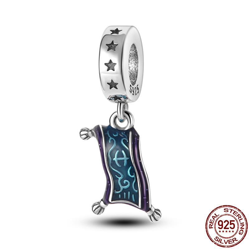 Original Design 925 Sterling Silver SUV Electric Car Airplane Bicycle Beads Fit  Charms Bracelet Fashion DIY Jewelry Gift