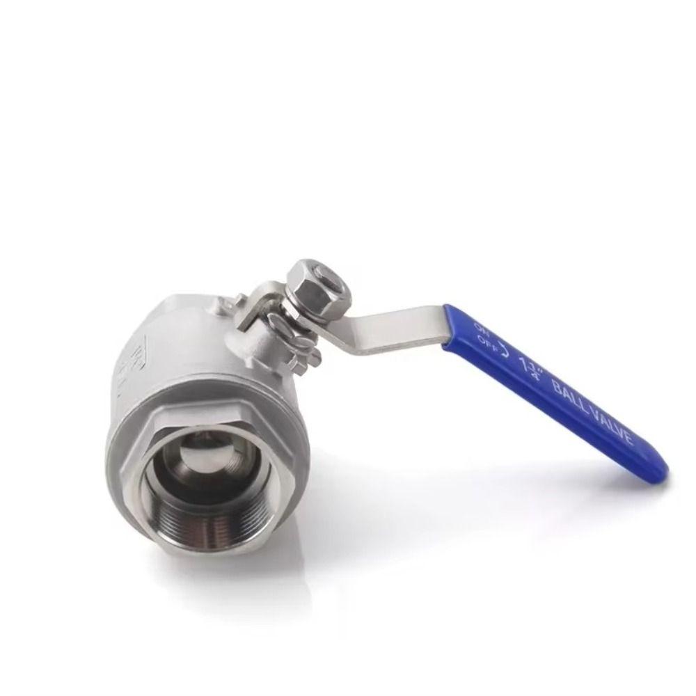 SS304 Stainless Steel Ball Valve 1/2" 3/4" 1" 1/4" 3/8 Female Valve New Full Port Ball Valve