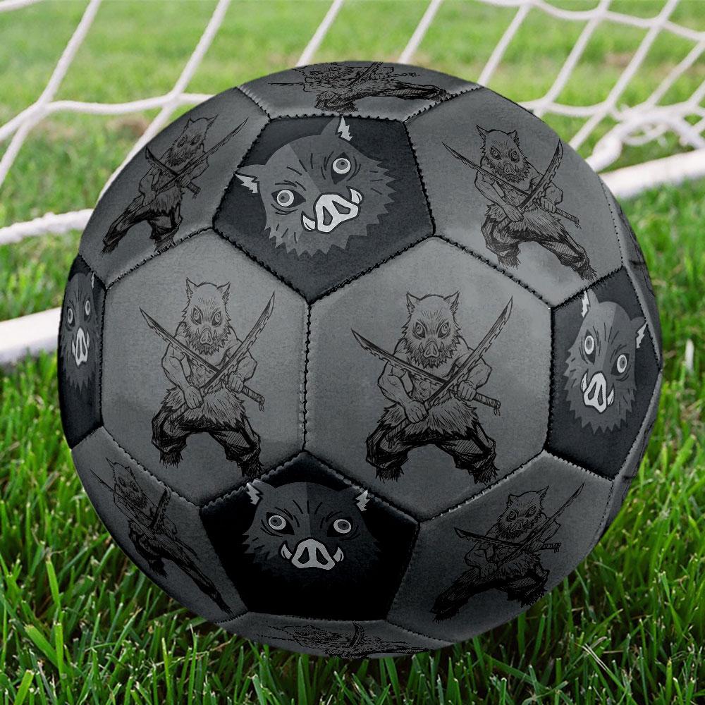 1pc Demon Slayer Kimetsu no Yaiba Soccer Ball Size 5 Indoor Soccer Ball Fashion Colorful Backyard Game - Great For Sports Fans Gift HE25