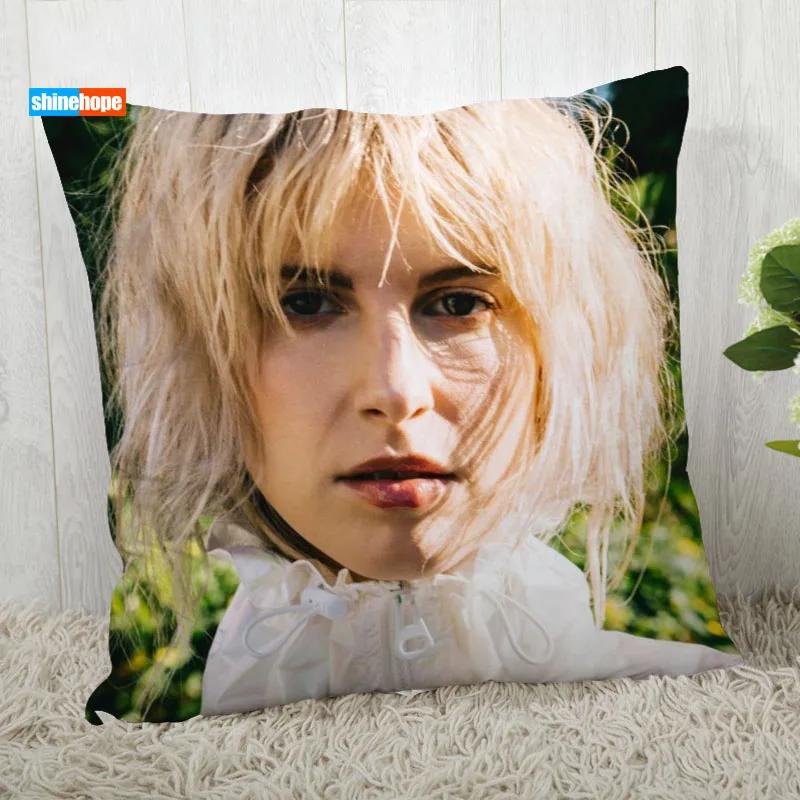 Hayley Williams Pillow Cover Customize Star Pillowcase Modern Home Decorative Pillow Case For Living Room 45X45Cm