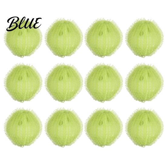 Rimuovi Peli di Gatto Pallina per Lavaggio 12 Pezzi Macchina Anti-Peli Pallina Raccogli Peli Nylon Anti Riutilizzabile per Vestiti Biancheria da Letto e Biancheria Intima Pelucchi