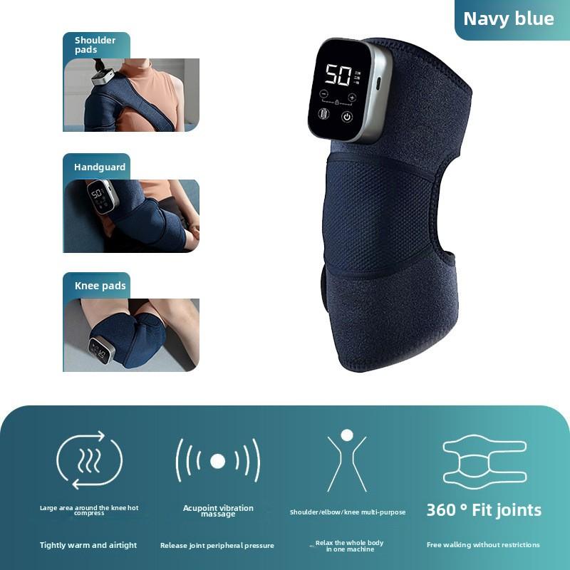 Heated Knee Pads, Electric Massage for Cold Prevention, Joint Leg Pain, Warm Physiotherapy, Hot Compress, Shoulder Massager