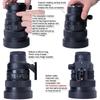 iShoot Metal Camera Tripod Mount Lens Support Lens Bracket Tripod Tripod Mount Compatible with Sigma 14mm DG DN Art and 15mm DG DN DIAGONAL FISHEYE