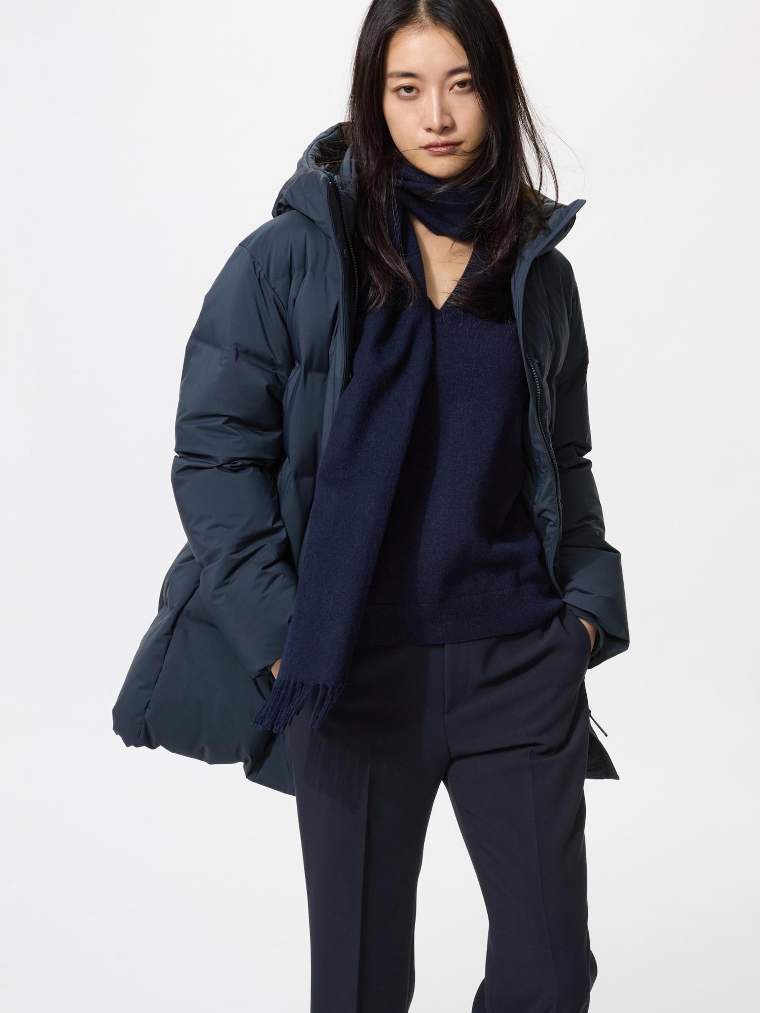 

Uniqlo Япония Бесшовное пуховое короткое пальто 69 NAVY/3XL