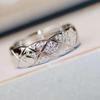 Klassischer Argyle-Ring mit Diamant- oder schlichten Optionen: Exquisites, Vielseitiges und Einzigartiges High-End-Design