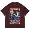 230 Gsm 100% Cotton Dragon Ball V26 Bulma Android Print Unisex Heavy Cotton T Shirt