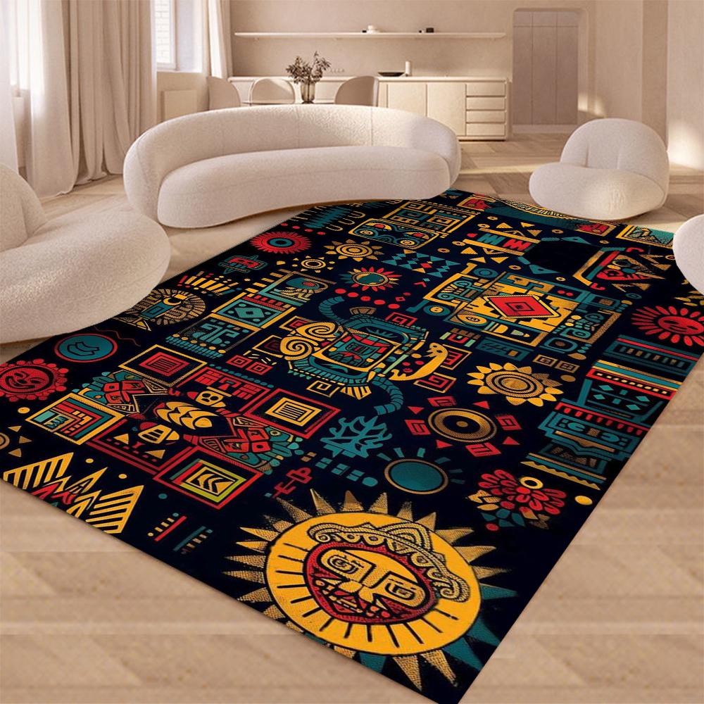 

Скандинавский марокканский ретро этнический стиль лоскутное шитье квадратный ковер спальня и гостиная для внутреннего использования украшение 40x60CM