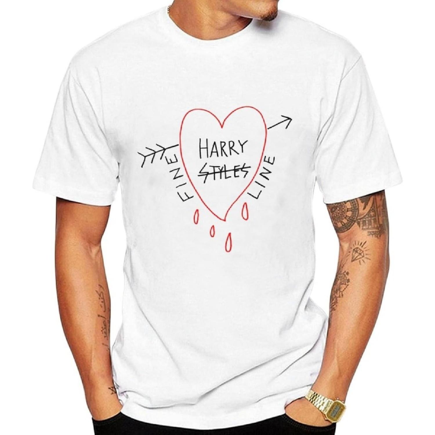 

Penqino Men s Short Sleeve T-Shirt Fine Line Men s Athletic T-Shirts Breathable Crew Neck XXXXXL білий