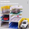 PVC Material 1/32 Car Garage Parking Space Garage DIY Scene Parking Lot Model  Kids Present