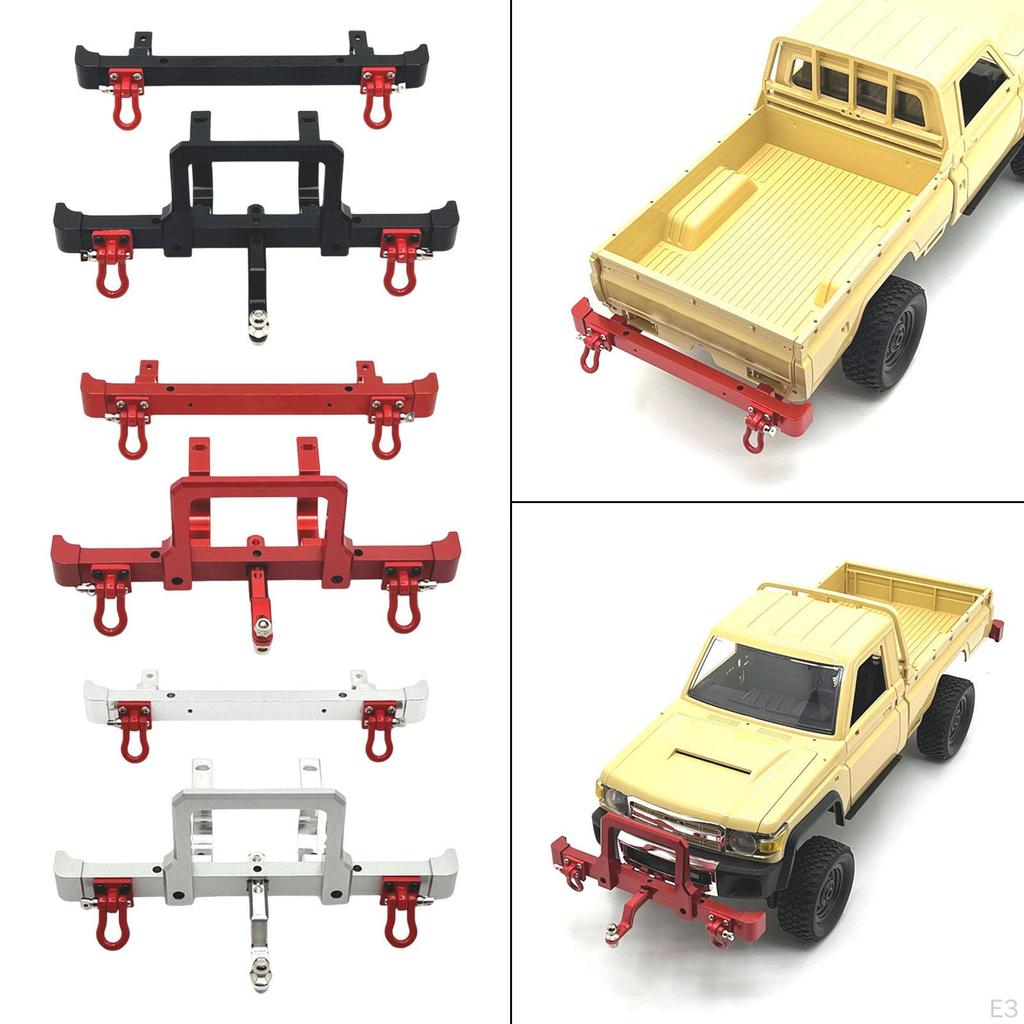 Aluminum Front and Rear Guards for 1:12 RC Crawler Models