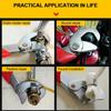 Adjustable Open End Wrench Multifunctional 9-32mm Universal Pipeline High Carbon Steel Wrench Set Manual Hardware Grip Tools Set