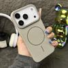 Applicable To iPhone17promax Mobile Phone Case Matte Skin Feeling Fine Ring Magnetic Suction Apple 16 Simple Anti-drop Protective Case