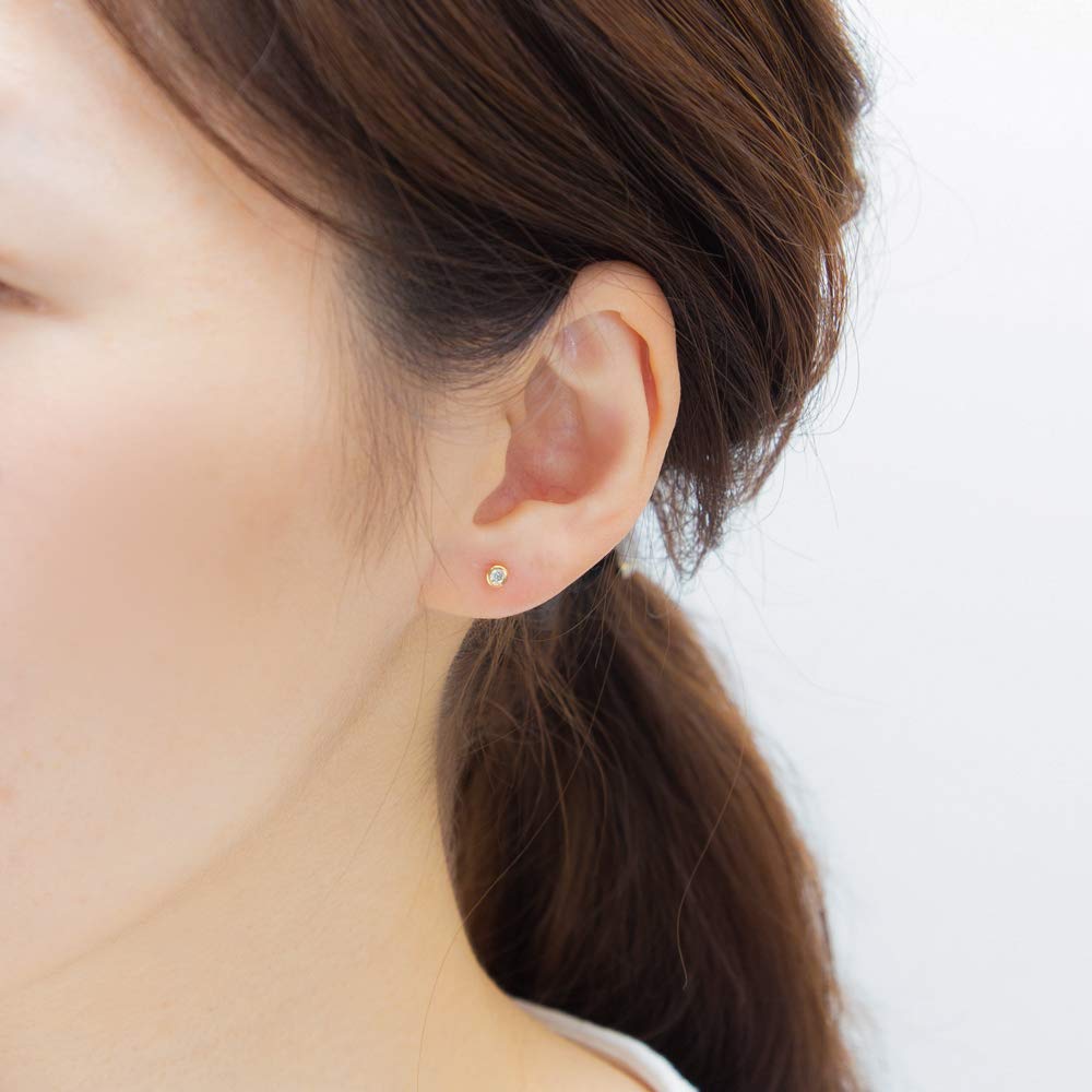 ESTELLE limited Diamond K18 yellow gold earrings [ESTELLE] [WEB product] (S) 0212-2737-0011-0000