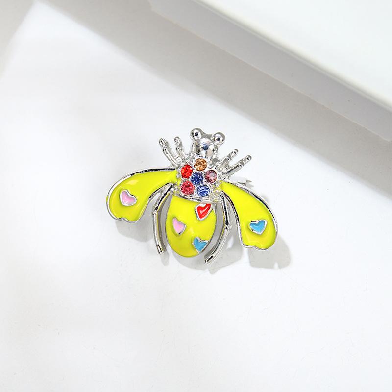 

Маленькая пчелка, жемчужная булавка, насекомое, бриллиантовый набор, премиум-смысл, брошь для женской сумки, игла для воротника, укол, игла для лошади