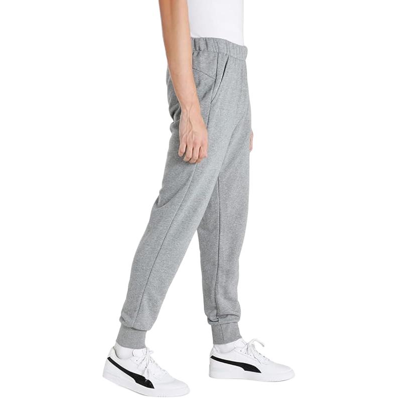 Puma Logo Mid-Rise Tapered Knit Sports Pants Men bottoms 84722003