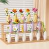 Flower Bouquet Building Blocks 24 Days Flowers Christmas Countdown Calendars Christmas Advent Calendar for Holiday DIY Gifts