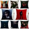 DDPR Ian Saint Cushion Cover Iceland Washable Linen Soft for Daily Sofa Bed Home Room Decor