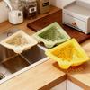 Sink Food Catcher Corner Basket Magnetic Suction Drainage Triangle Drying Rack No-Drill Kitchen Cleaning Drain Baskets 1PC