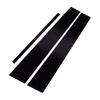 1 Set Car Door Window Pillar Posts Cover Trim Decal Fit for Infiniti G35 G37 Sedan 2002-2009 2010 2011 2012 2013 Gloss Black