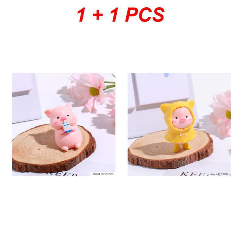 

2/3/4 шт. мультяшная свинья трехмерный домашний декор ремесла аксессуары для домашнего декора устойчивые украшения кукла-свинка