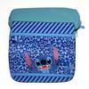 Blue Double-Zipper Lilo & Stitch Large Pencil Case