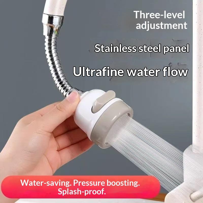 3 Modes Universal Kitchen Faucet Adapter 360 Rotation Faucet Filter Extenders Kitchen Gadgets Spray Water Saving Tap Nozzle