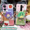 Simplicity Skin feel silicone Phone Case For VIVO V50 Lite 5G Global TPU Waterproof Rotatable stand Anti-knock cute
