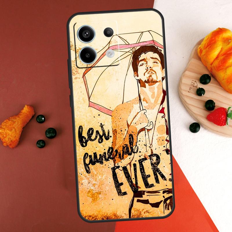 Klaus Hargreeves Umbrella Hot Case For Xiaomi Redmi Note 13 14 Pro 9 10 11 12 Pro 10S 11S 12S Redmi 13C 10C 12C 14C Coque
