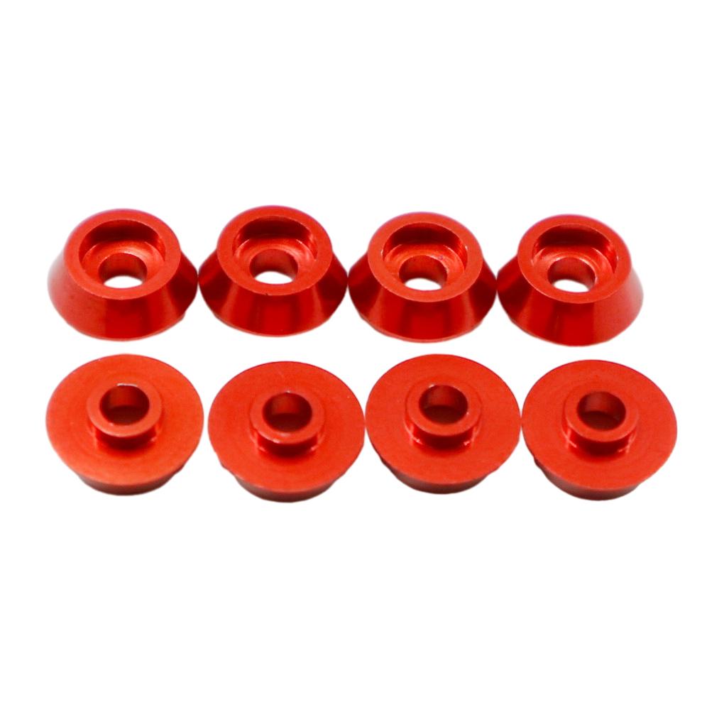 

RCGOFOLLOW Shock Absorber Gasket Better Work Performance Shock Absorber Shim For 1/12 MN D90 MN-99 MN-91 FJ-45 OFF-Road