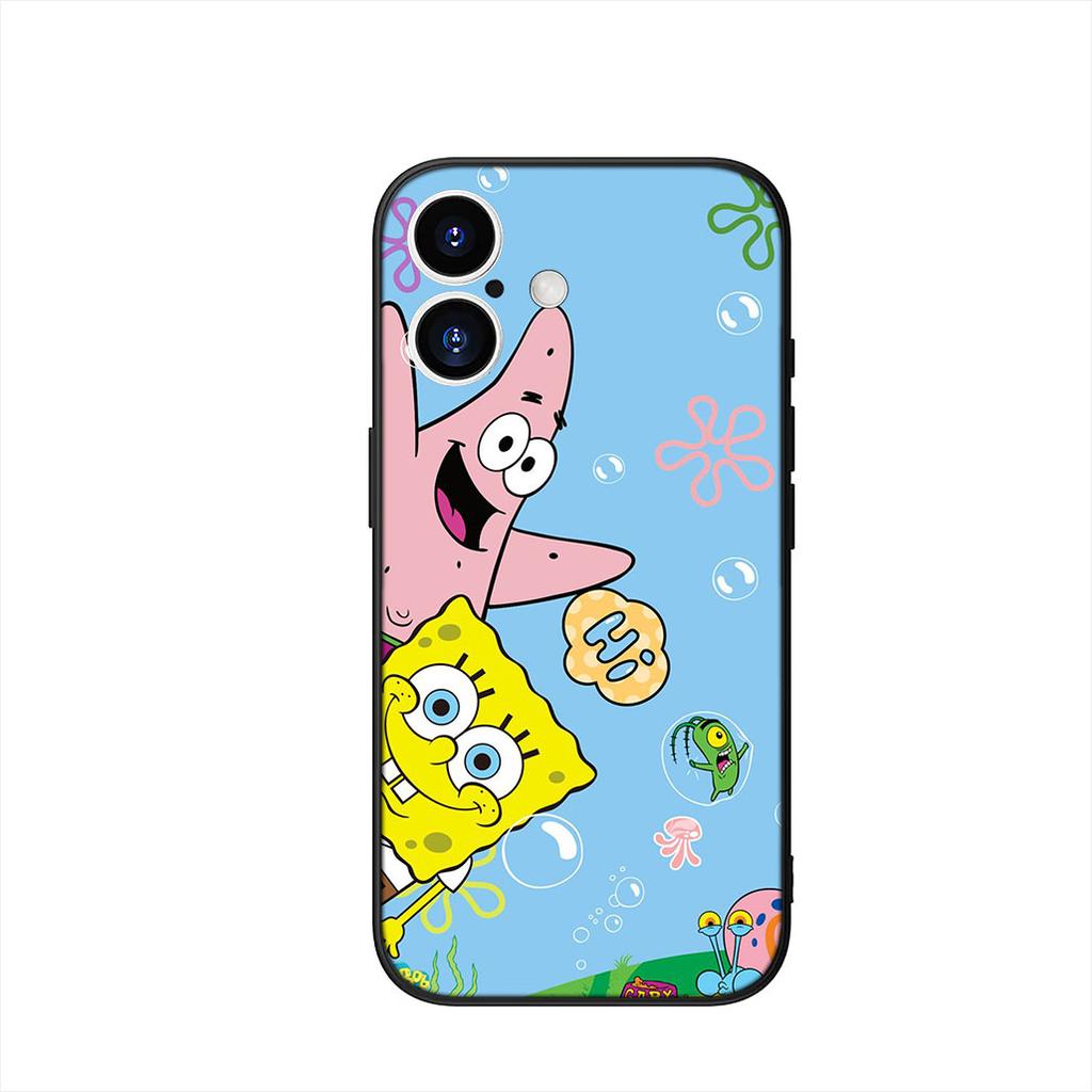 Sponges Anime Bobs Squares Cute P-Pants Cover Phone Case for Apple iPhone 17 16 15 11 Pro XS Max XR 6 7 8 Plus + SE 2020 5 16E